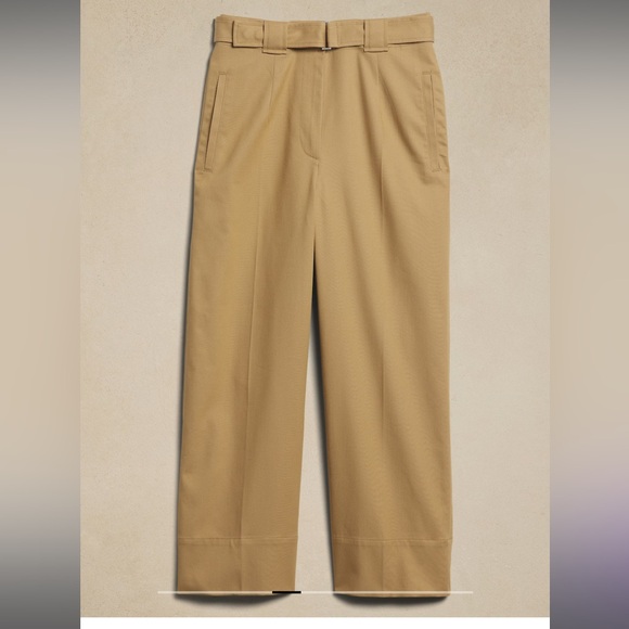 Banana Republic Oceanside Wide-leg Cropped Pants - Picture 4 of 4